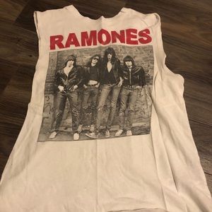 Ramones Band Cutoff TShirt